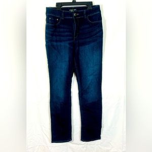 Riders Lee women jeans curvy fit mid rise skinny size 10M blue